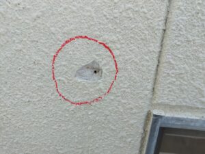 姉崎海岸事務所ビル 外壁下地補修とシーリング
